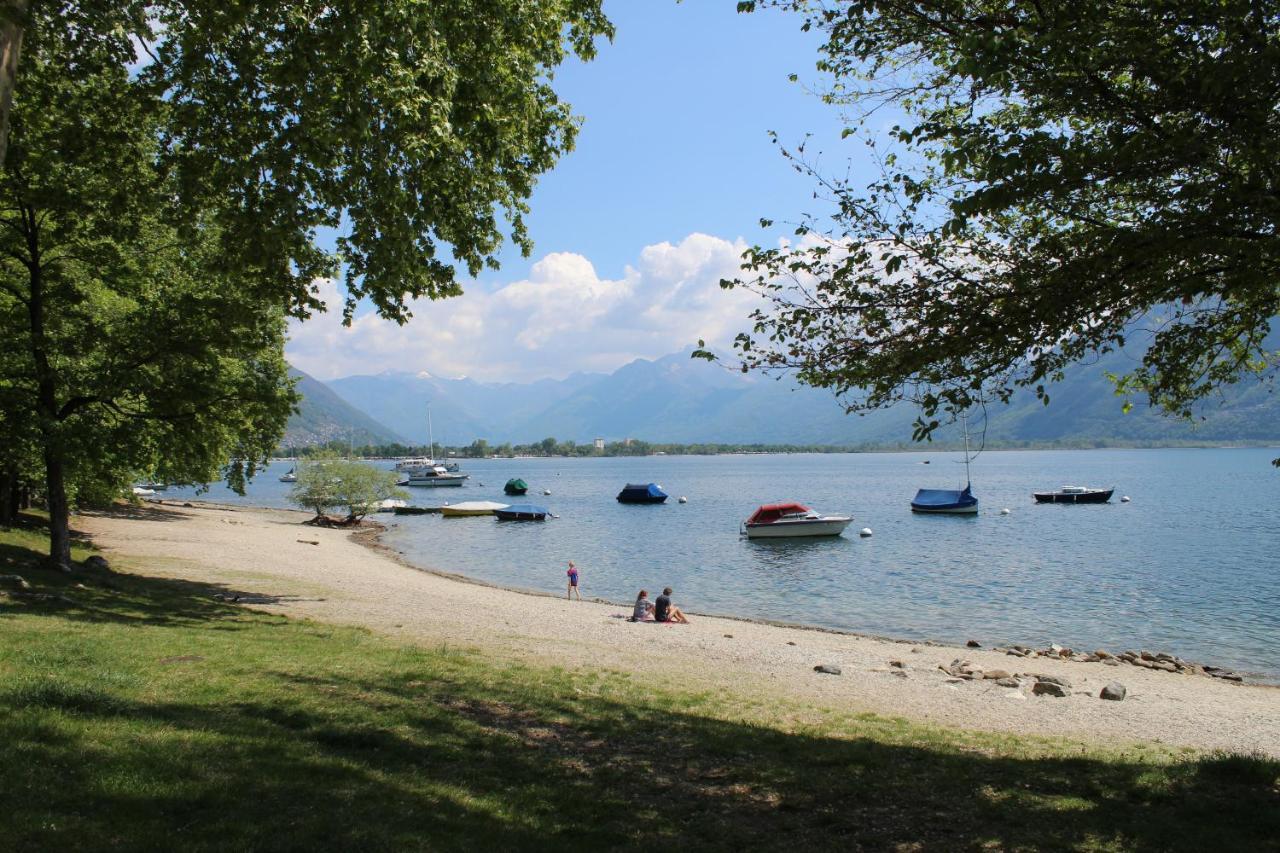 Appartamento Con Terrazza A Due Minuti Dal Lago Minusio Exteriér fotografie