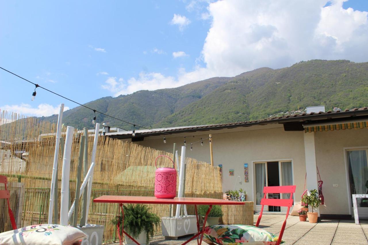 Appartamento Con Terrazza A Due Minuti Dal Lago Minusio Exteriér fotografie