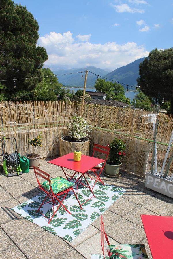 Appartamento Con Terrazza A Due Minuti Dal Lago Minusio Exteriér fotografie